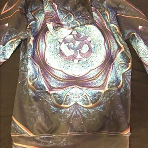 XL Ohm symbol unisex hoodie